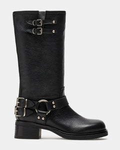BLACK LEATHER