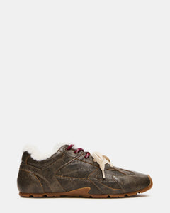 BROWN DISTRESSED