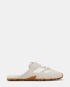 WHITE SUEDE