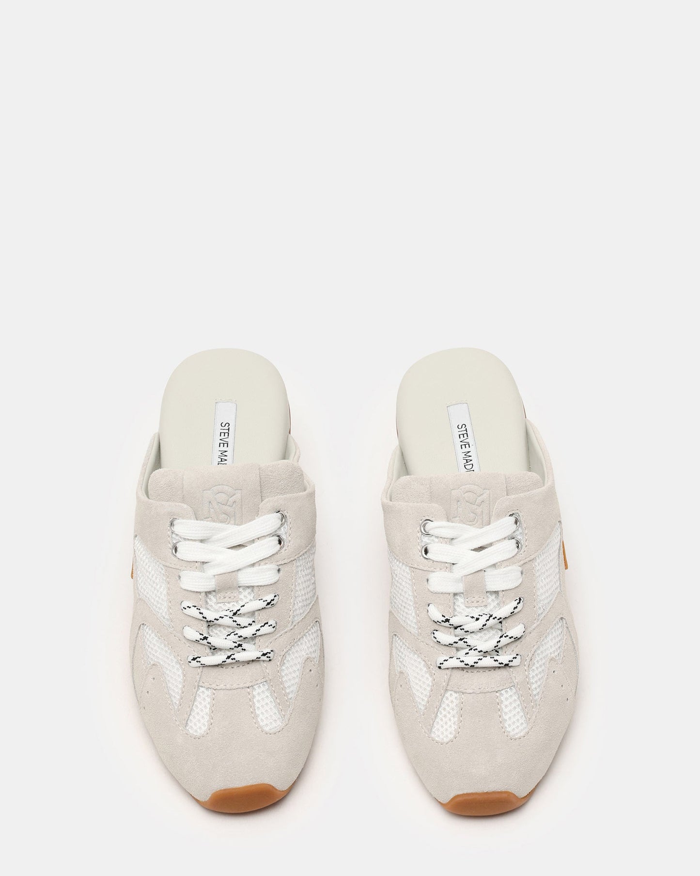 AZIEL MULE WHITE SUEDE