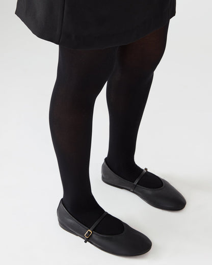 BESETTE BLACK LEATHER