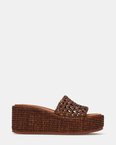 BROWN RAFFIA