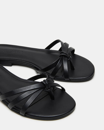 CALISSI BLACK LEATHER