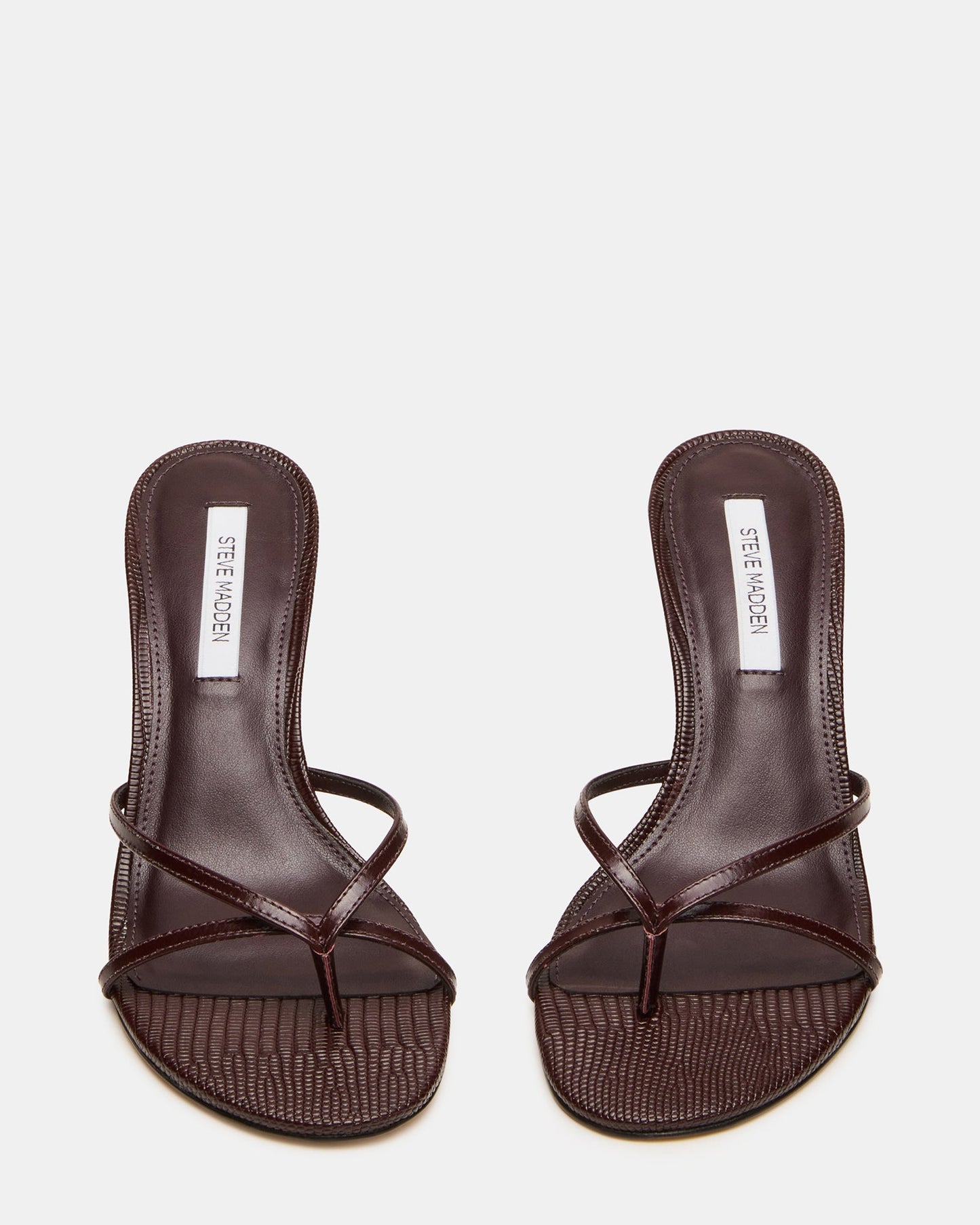 CLARI DARK CHERRY LEATHER