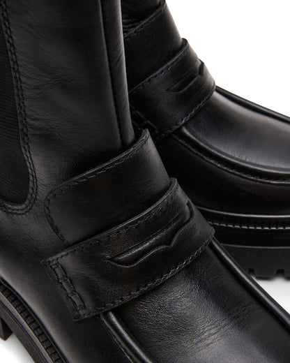 CONWAY BLACK LEATHER