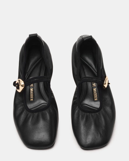 DAFFIA BLACK LEATHER