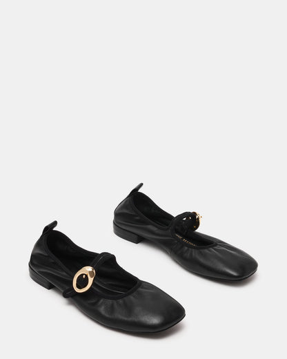 DAFFIA BLACK LEATHER