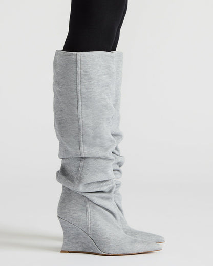 DISTORTION GREY FABRIC