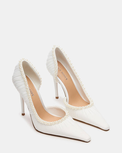 ELEGANT PEARL IVORY MESH