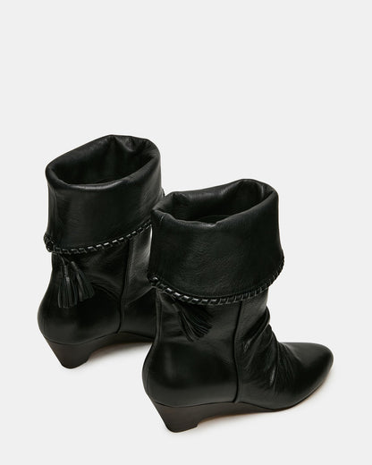 ENAYA BLACK LEATHER