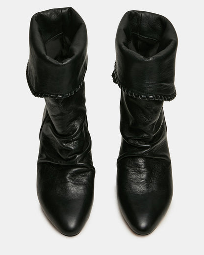 ENAYA BLACK LEATHER