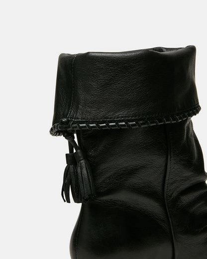 ENAYA BLACK LEATHER