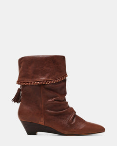 BROWN LEATHER