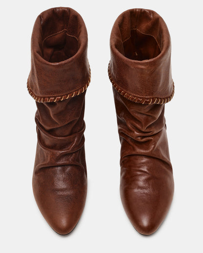 ENAYA BROWN LEATHER