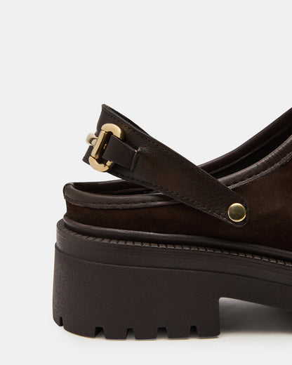 ERBA BROWN SUEDE