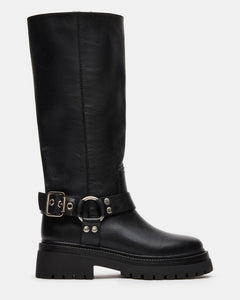 BLACK LEATHER