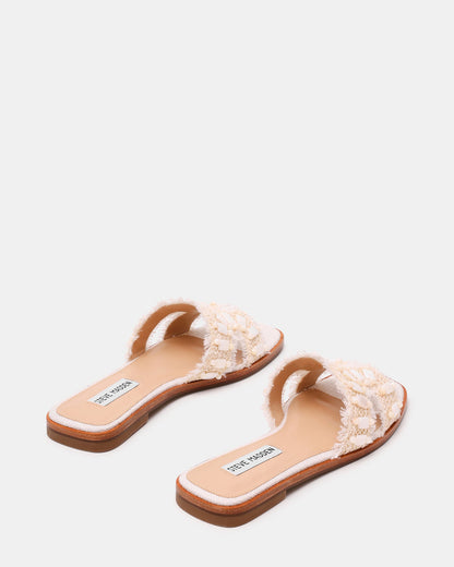 HADYN SHELL BONE RAFFIA