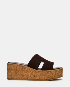 BROWN SUEDE