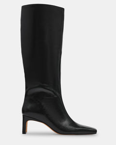 BLACK LEATHER