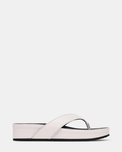 WHITE LEATHER