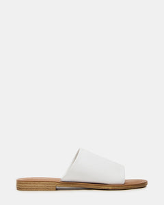 WHITE LEATHER