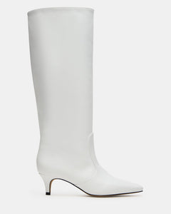WHITE LEATHER