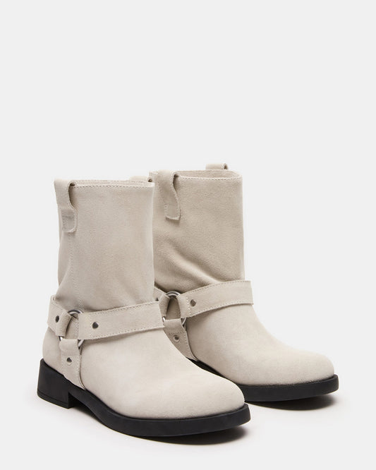 LANI WHITE SUEDE