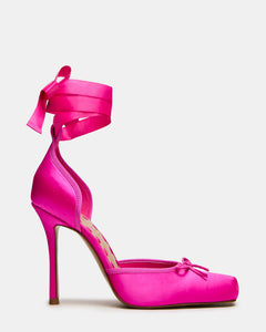 HOT PINK SATIN