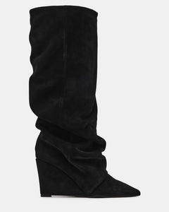 BLACK SUEDE