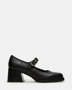 BLACK LEATHER