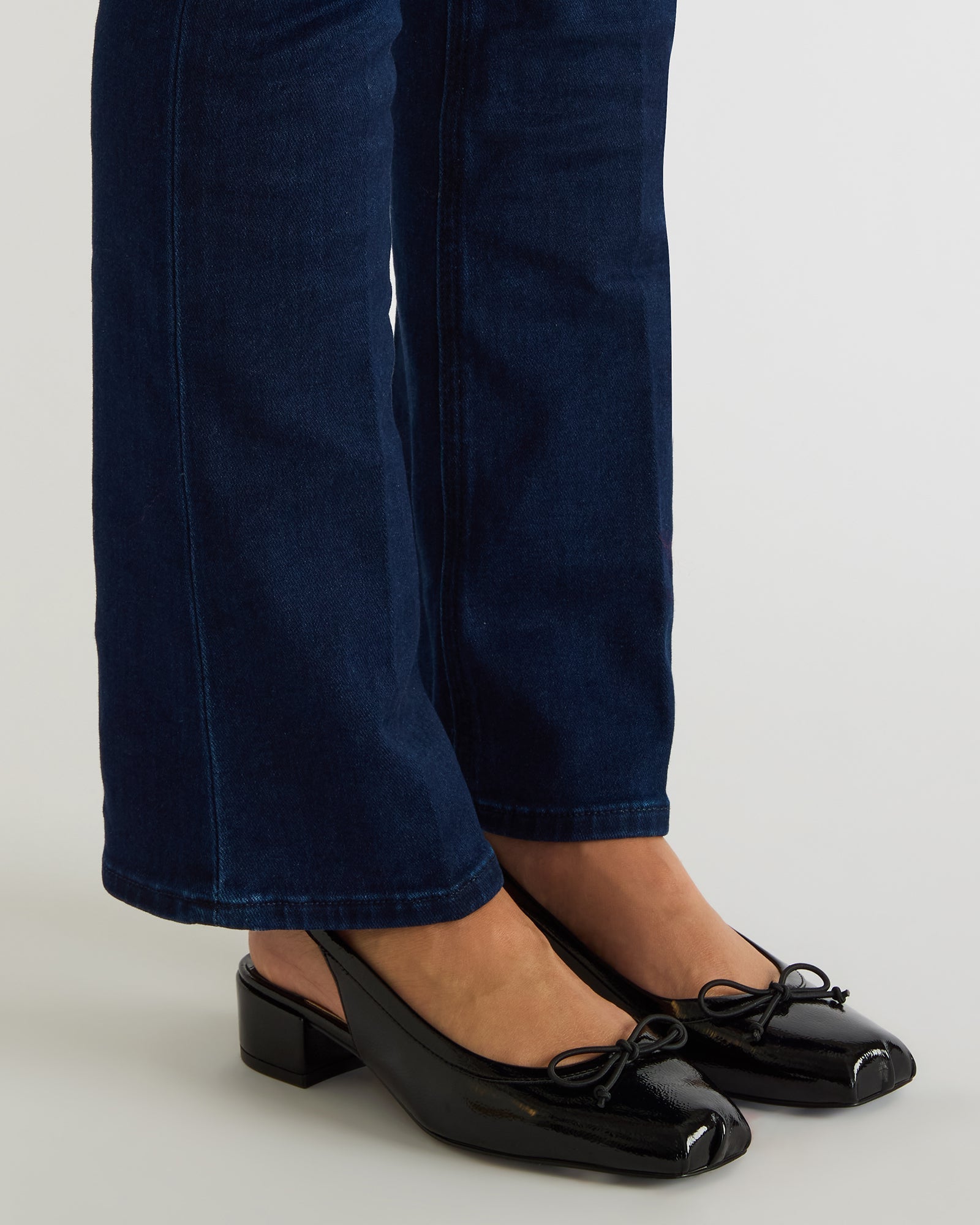 LOVED BLACK CRINKLE PATENT