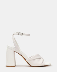 WHITE LEATHER