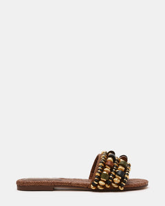 BROWN RAFFIA