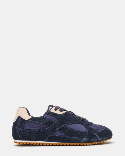 MILA Navy Low-Top Lace-Up Women's Sneaker | Steve Madden