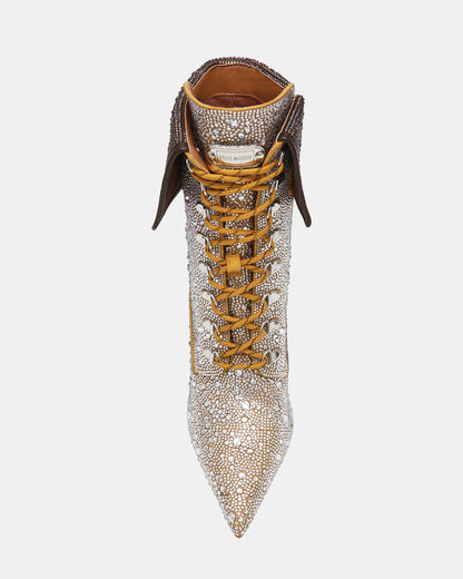 MORALS SILVER RHINESTONES