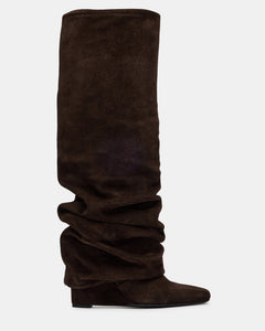 BROWN SUEDE