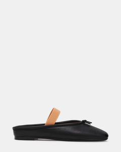 BLACK LEATHER