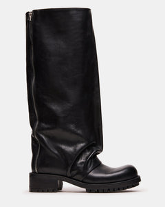 BLACK LEATHER