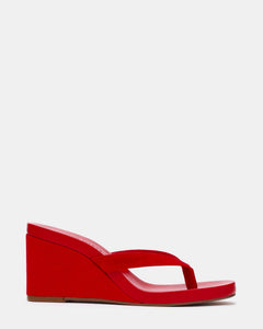 RED SUEDE