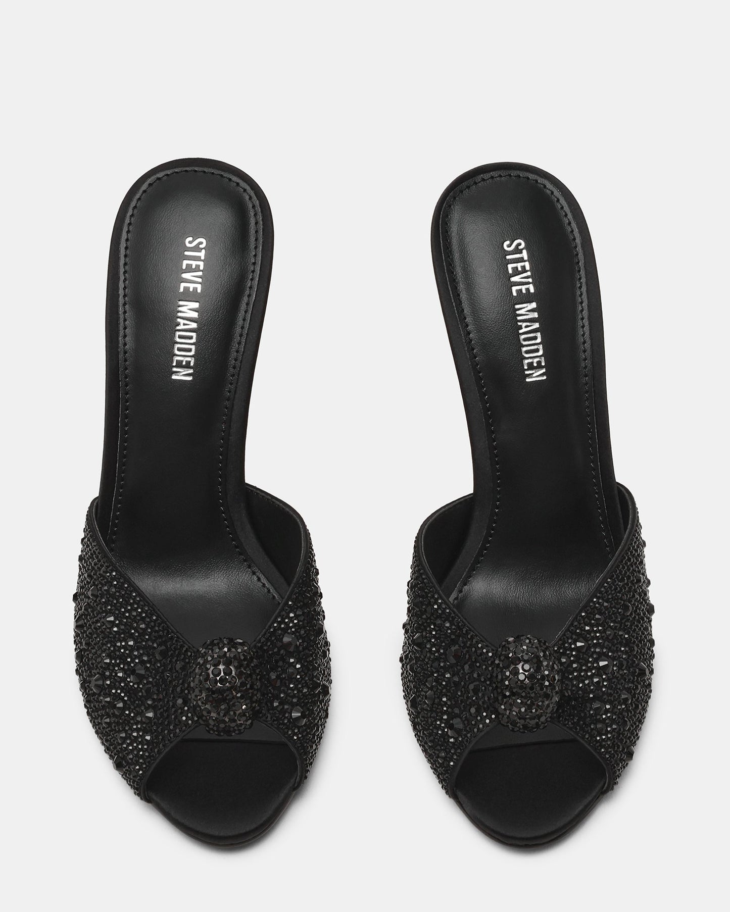 PRIYA BLACK RHINESTONES