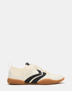 REBOOT Bone Rhinestones Low-Top Lace-Up Women's Sneaker | Steve Madden