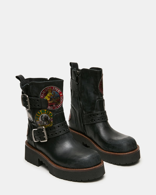 RECKLESS BLACK LEATHER