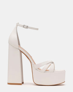 WHITE LEATHER