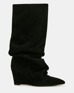 BLACK SUEDE