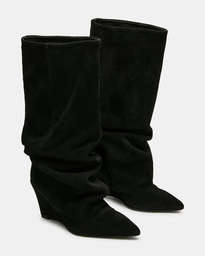 RHYS BLACK SUEDE