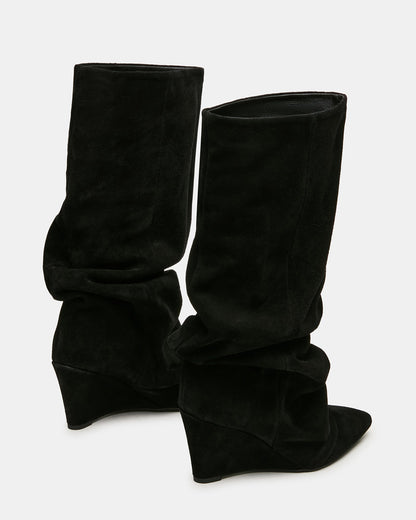 RHYS BLACK SUEDE