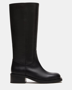 BLACK LEATHER