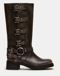 BROWN DISTRESSED