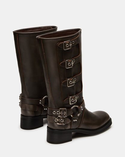 ROCKY BROWN DISTRESSED WIDE CALF