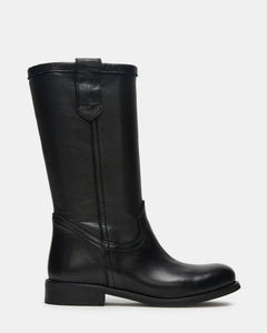 BLACK LEATHER